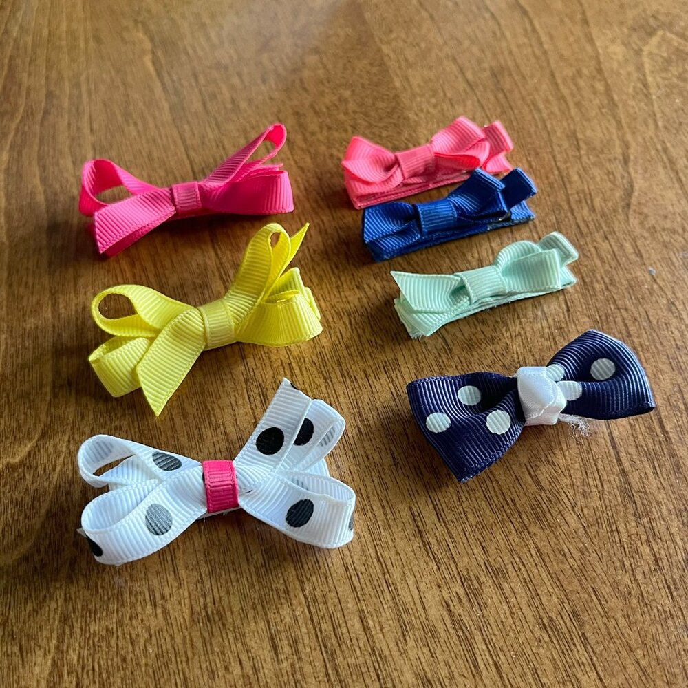 Ribbon-covered little bows *Free in bundle*